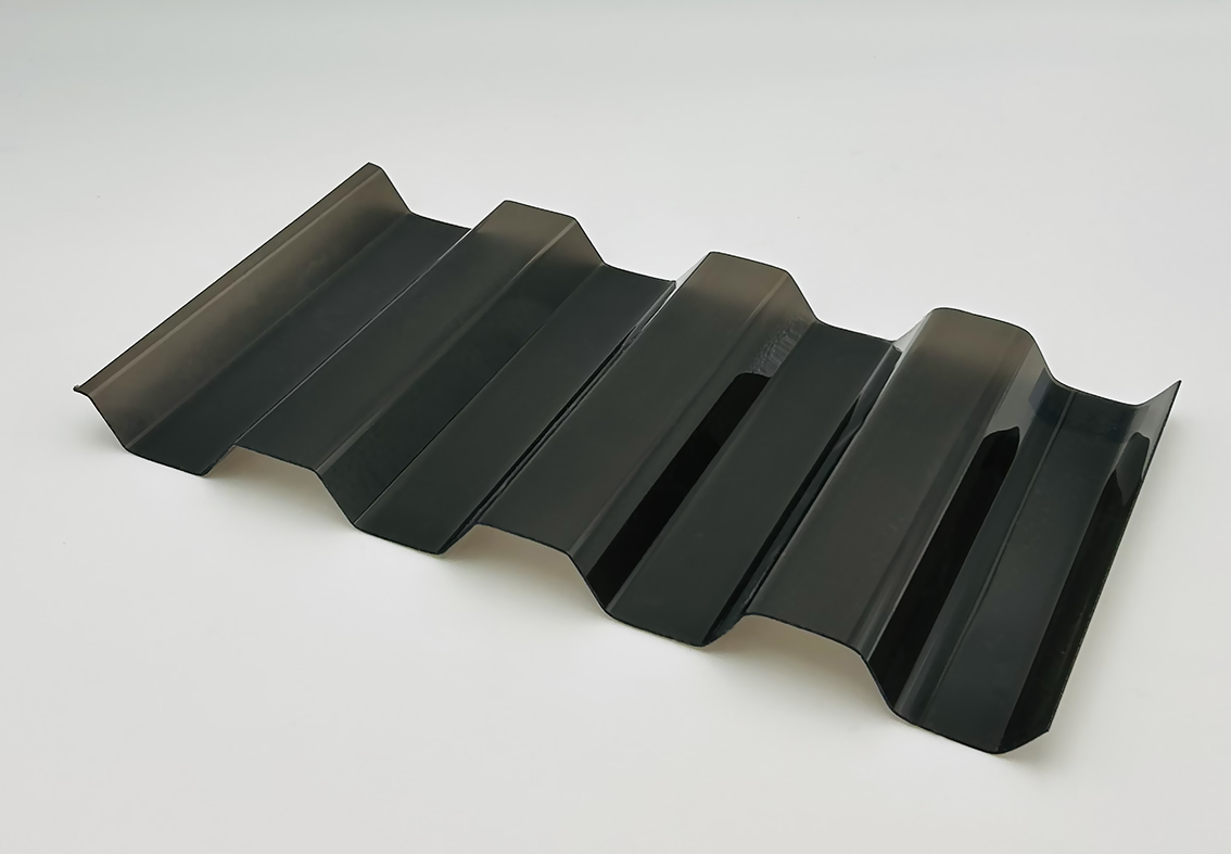 Профилированный поликарбонат SUNTUF С-21 бронзовый 55% 0,8 мм 1051х6000 мм