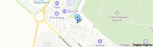 Схема проезда к складу «Полигаль Восток» в Краснодаре