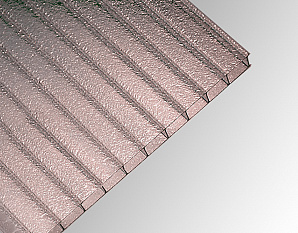 Сотовый поликарбонат ФРИЗ Полигаль Практичный бронзовый 30% 8,0 мм 2100x12000 мм